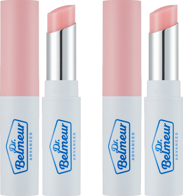 닥터벨머 어드벤스드 시카터치 컬러 립밤, 핑크, 5.5g, 2개