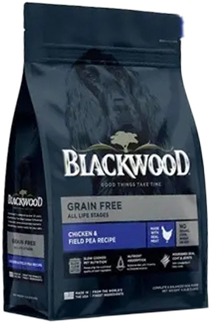 BLACKWOOD 極鮮無穀 低敏純淨配方 雞肉 + 豌豆, 4.5kg, 1袋