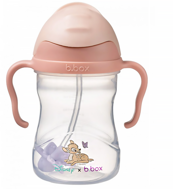 b.box 澳洲設計 升級版防漏PP水杯, 小鹿斑比, 240ml, 1個