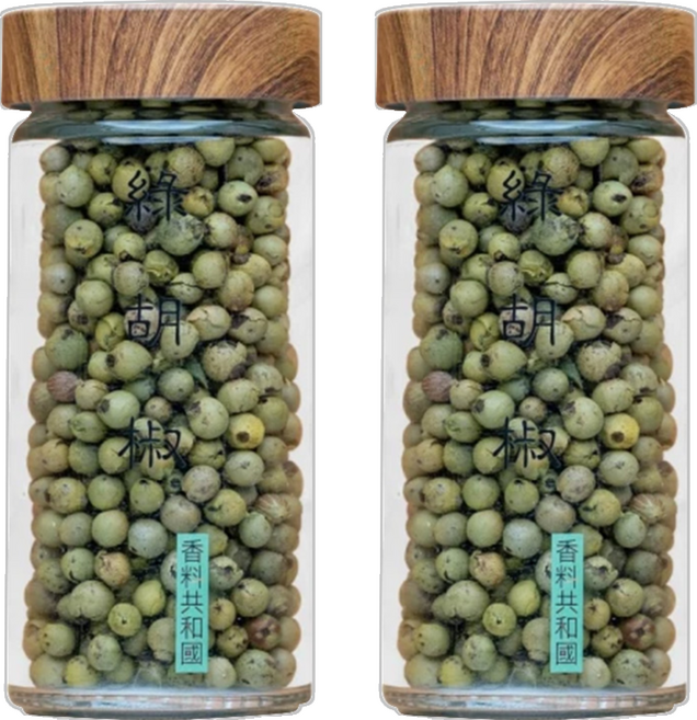 香料共和國 綠胡椒粒, 12g, 2瓶