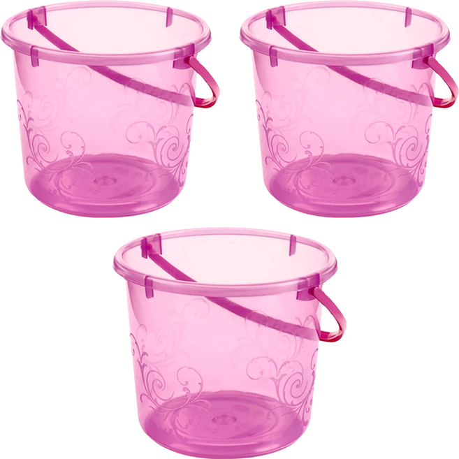 UDA 有達 生活King 水噹噹水桶 8L, 顏色隨機, 3個