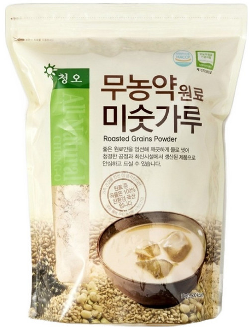 청오건강 무농약원료 미숫가루, 1kg, 1개
