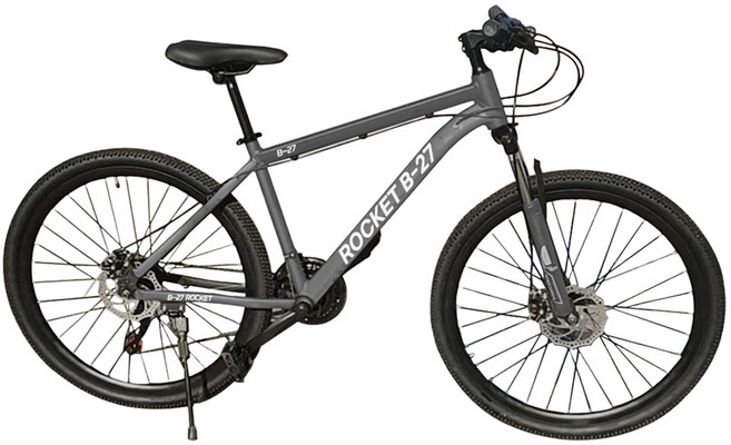 닥터바이크 B-27 ROCKET MTB 알루미늄 디스크 브레이크 14.7kg 신장 165~185cm, 멧그레이, 170cm, 1개