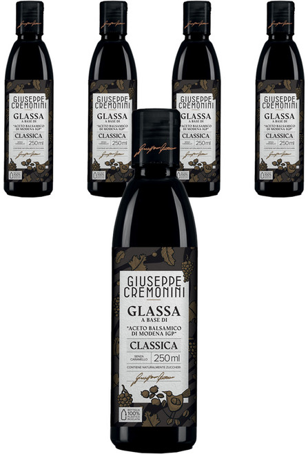 쥬세페크레모니니 클래식 발사믹 글레이즈, 250ml, 5개