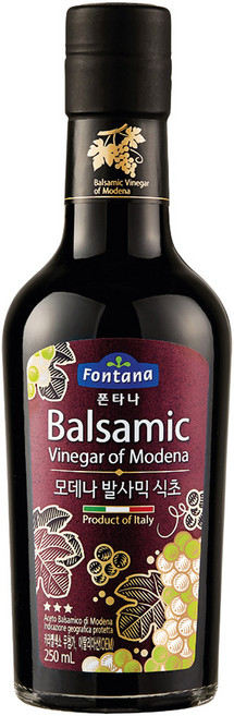 폰타나 모데나 발사믹 식초 실버라벨, 250ml, 1개