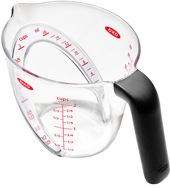 옥소 코폴리에스테르 굿그립 계량컵, 500ml, 1세트