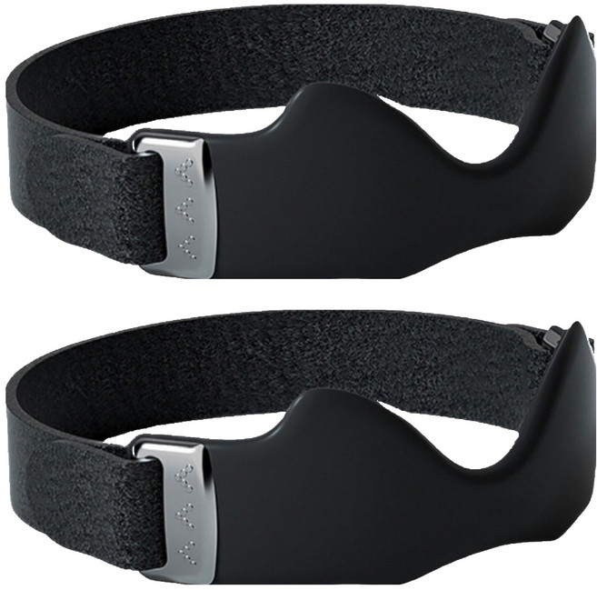 무브나인 슬개골 무릎보호대, 2개, 블랙