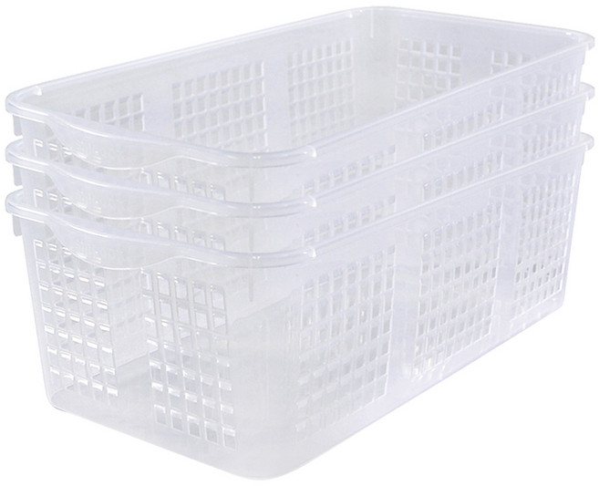 실리쿡 국내 제조 냉장고 정리 트레이 대, 3개