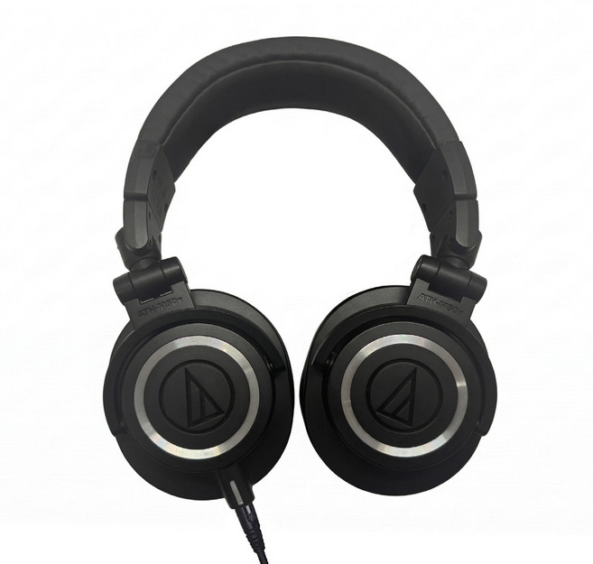 audio-technica 鐵三角 M50x Wired 耳罩式 耳機 45mm Driver 黑色 監聽 ATH-M50x