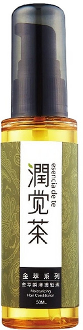 茶寶 潤覺茶 金萃瞬澤護髪素 50ml 極致保濕 瞬間修護 免沖洗 USDA有機成分認證 摩洛哥堅果油 撫平毛躁, 1瓶