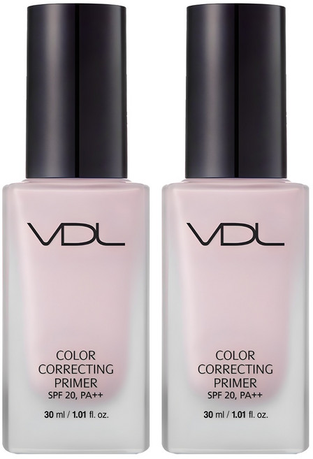 브이디엘 컬러 코렉팅 프라이머 30ml, 로즈쿼츠, 2개
