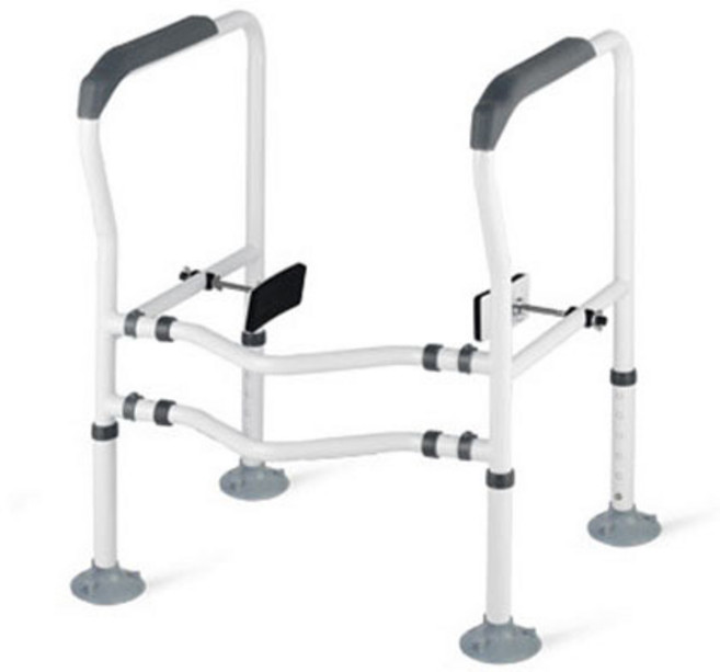 조인메이드 변기 안전 손잡이 팔걸이형 흡착식, 1개