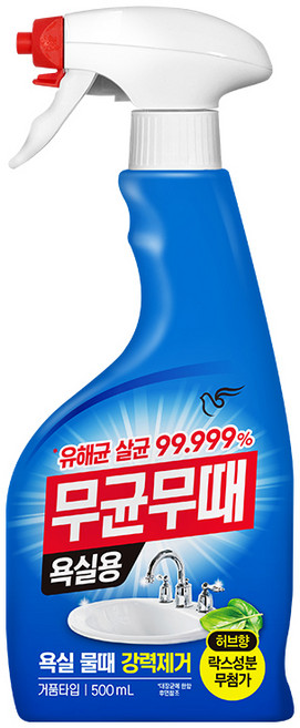 무균무때 욕실용 세정제, 500ml, 1개