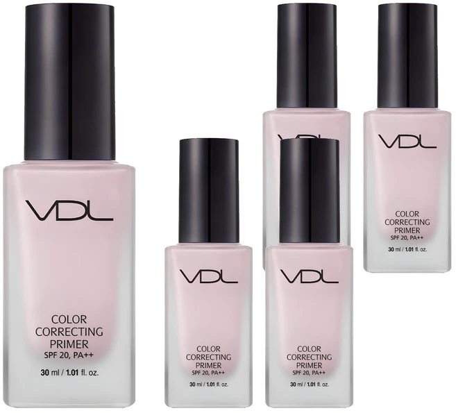 브이디엘 컬러 코렉팅 프라이머 30ml, 로즈쿼츠, 5개 - 쿠팡