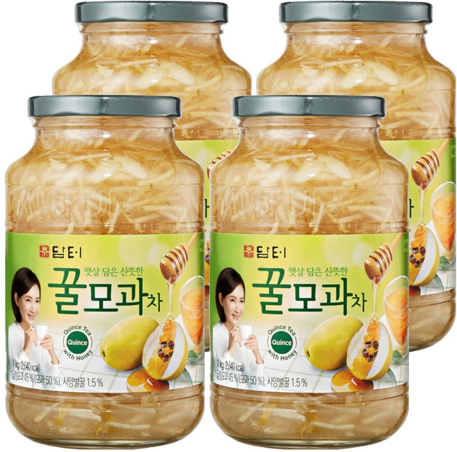 담터 꿀모과차, 1kg, 1개입, 4개