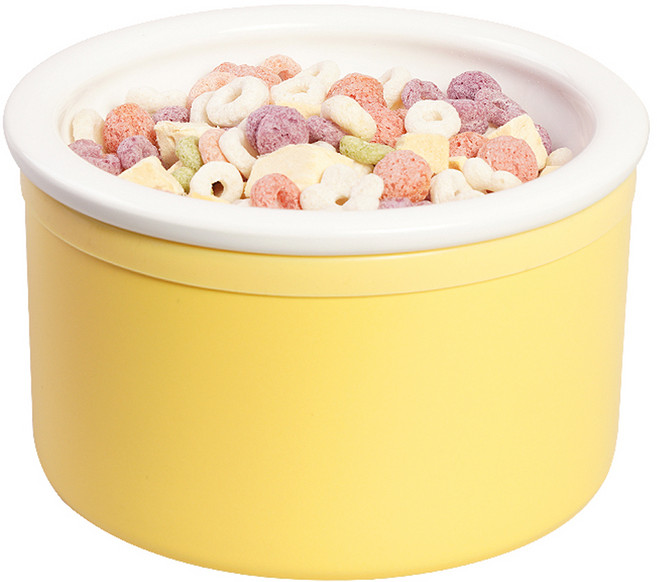 보울보울 헬로 둥근볼 3p 세트 10cm(h), 밀크화이트+치즈옐로우, 1세트