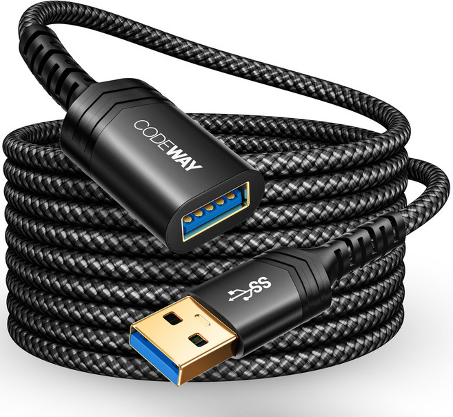 코드웨이 USB연장케이블 3.0버전, 1개, 5m