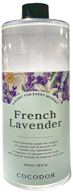COCODOR 珂珂朵爾 室內擴香 補充瓶, 法國薰衣草, 500ml, 1瓶