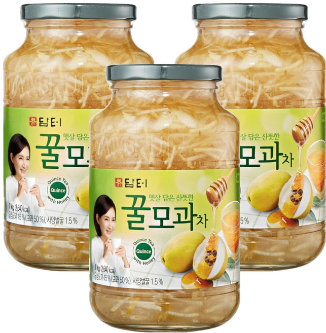 담터 꿀모과차, 1kg, 1개입, 3개