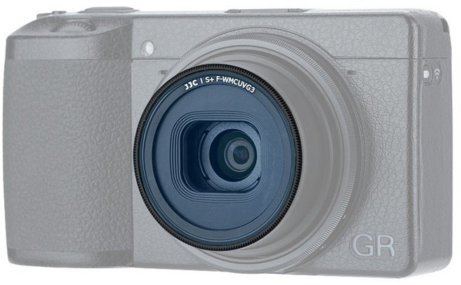 JJC 리코 GR4 GR3X GR3 GR2 전용 카메라 렌즈보호 필터, F-WMCUVG3, 1개