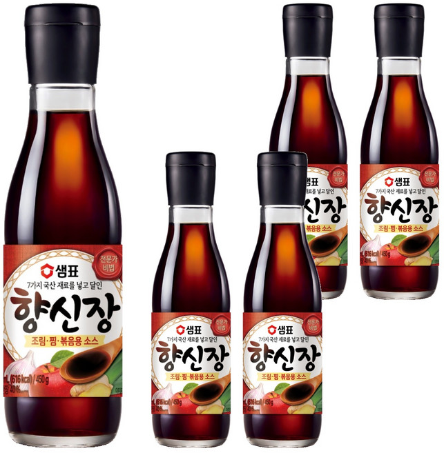 샘표 향신장 조림 찜 볶음용, 450g, 5개