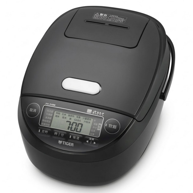 TIGER 虎牌 壓力IH炊飯電子鍋6人份, JPM-H10R, 黑色