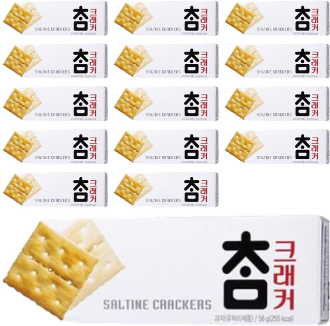 참크래커, 56g, 15개