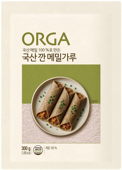올가 국산 깐 메밀가루, 300g, 1개