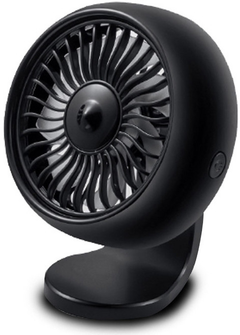 어반카 차량용 무드등 써큘레이터 선풍기, F404(블랙)