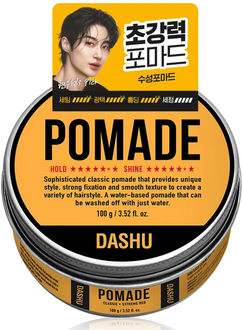 다슈 클래식 인크레더블 샤인 포마드 헤어왁스, 100g, 1개 - 쿠팡