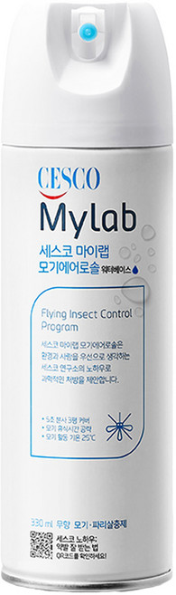 세스코마이랩 모기 에어로솔 워터베이스 무향, 1개, 330ml