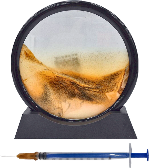 上手家居 流沙畫 居家裝飾擺件, 流沙黃