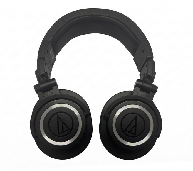 audio-technica 鐵三角 無線耳罩式耳機 原廠保固, ATH-M50xBT2, Black
