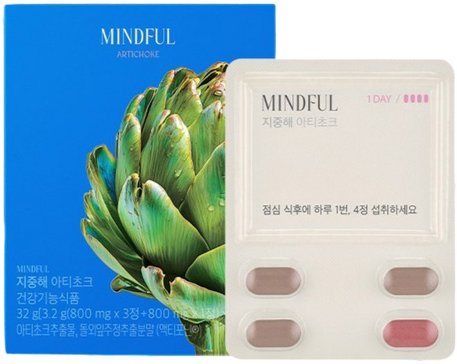 푸드올로지 마인드풀 지중해 아티초크 체지방 다이어트, 32g, 1개