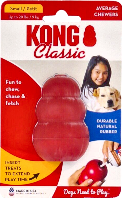 KONG 經典抗憂鬱玩具 紅葫蘆, 1個