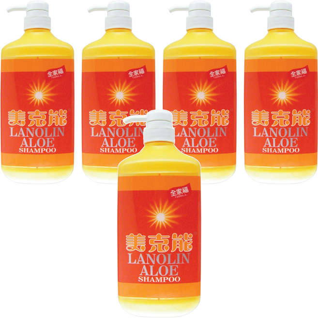 MEKELONG 金美克能 洗髮精, 1L, 5瓶