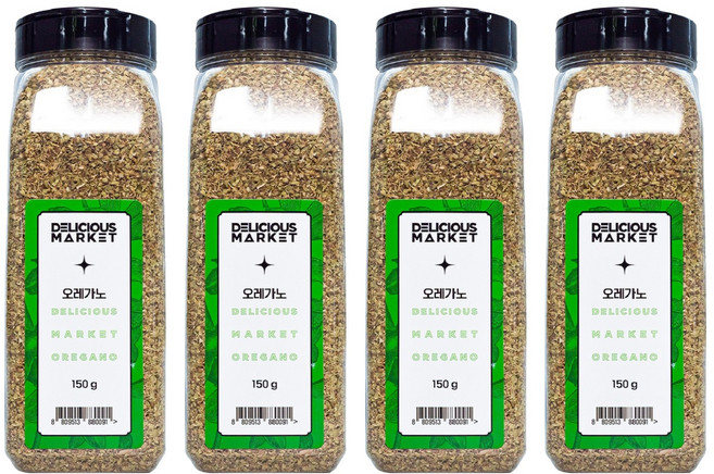 딜리셔스마켓 오레가노, 150g, 4개