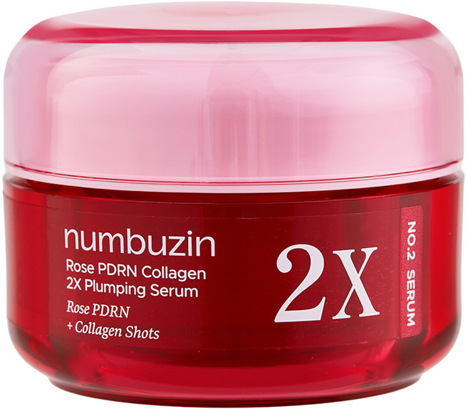 Numbuzin 2號 玫瑰 PDRN 膠原蛋白豐盈精華液 2X, 30ml, 1個