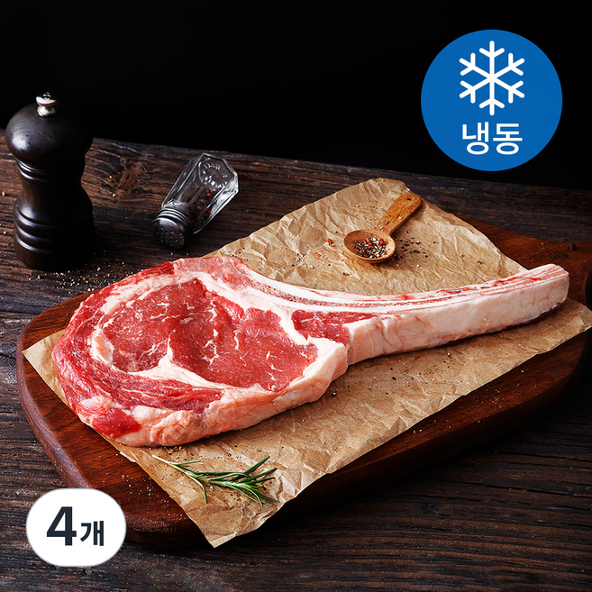 미국산 토마호크 스테이크 (냉동), 500g, 4개