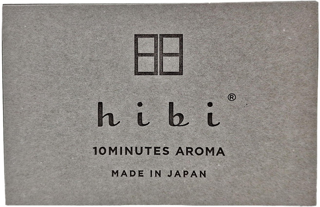 hibi 薰香禮盒組 40入 - 日本製造, 檸檬草 + 薰衣草 + 天竺葵 + 依蘭 + 茶樹