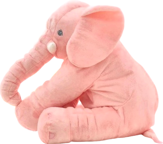 大象安撫抱枕 升級款, 粉色, 1個