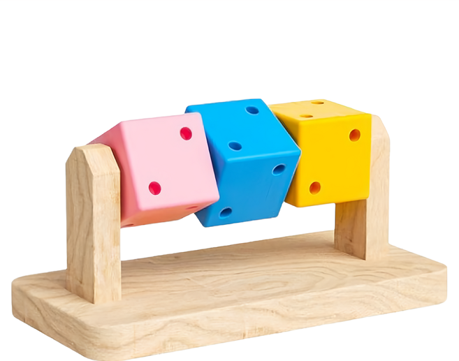 高精寵物 倉鼠趣味魔方, 1個, 繽紛色