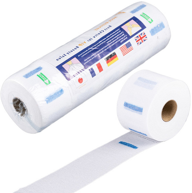 미용실 위생 일회용 넥커버 5p, 화이트, 1개