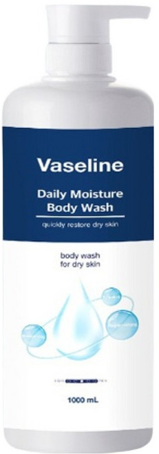 애경바세린 데일리 모이스처 바디워시, 1L, 1개