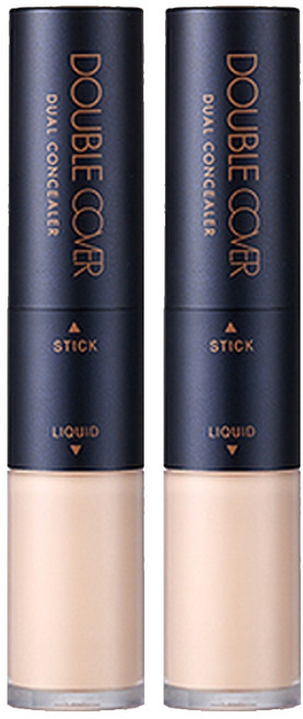 토니모리 더블커버 듀얼 컨실러 8g, 1호, 2개