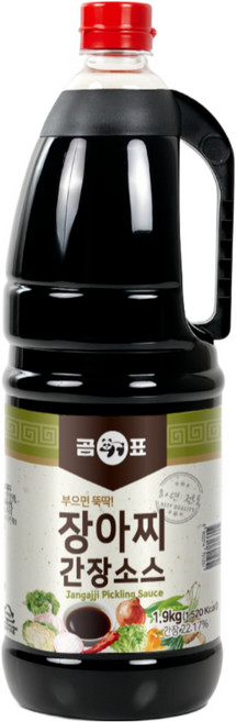 곰표 장아찌 간장소스, 1.9kg, 1개