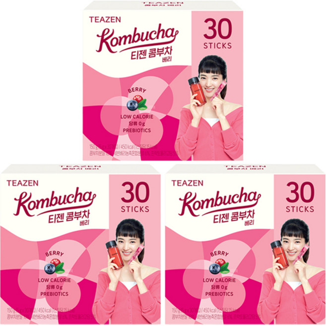 티젠 콤부차 베리, 5g, 30개입, 3개