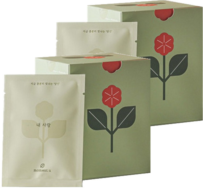 모먼트유 내 사랑 유기농 라즈베리리프티, 1.2g, 15개입, 2개