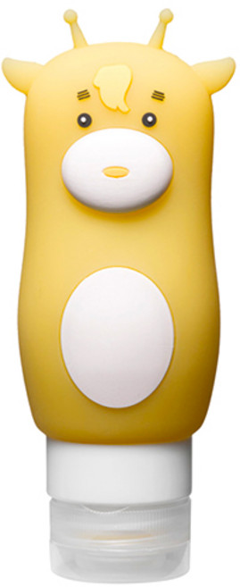 MEO 여행용 애니멀 실리콘 용기 90ml, 기린, 1개