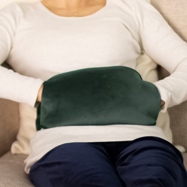 나비 전기 온수 온열 찜질팩, NV104-HWP7, 그린